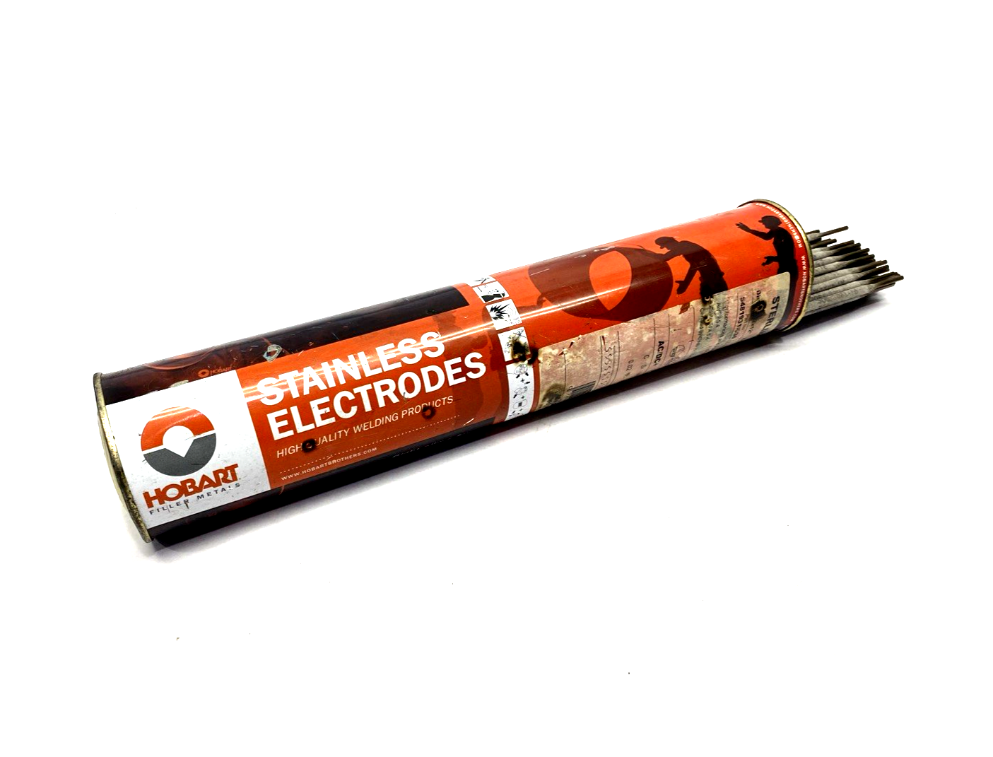 Hobart S481931-036 308/308L Sterling AP Welding Electrodes 3/32" x 12" LOT OF 40 - Maverick Industrial Sales