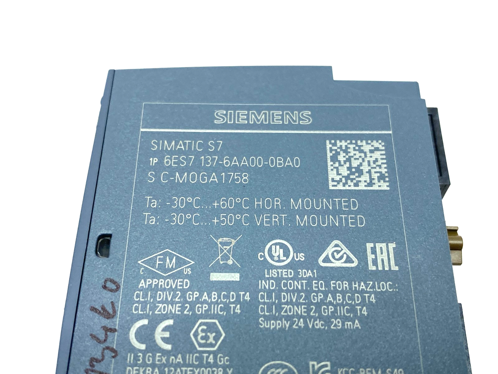 Siemens 6ES7 137-6AA00-0BA0 SIMATIC ET 200 SP Ser. Communications Module CM PTP - Maverick Industrial Sales