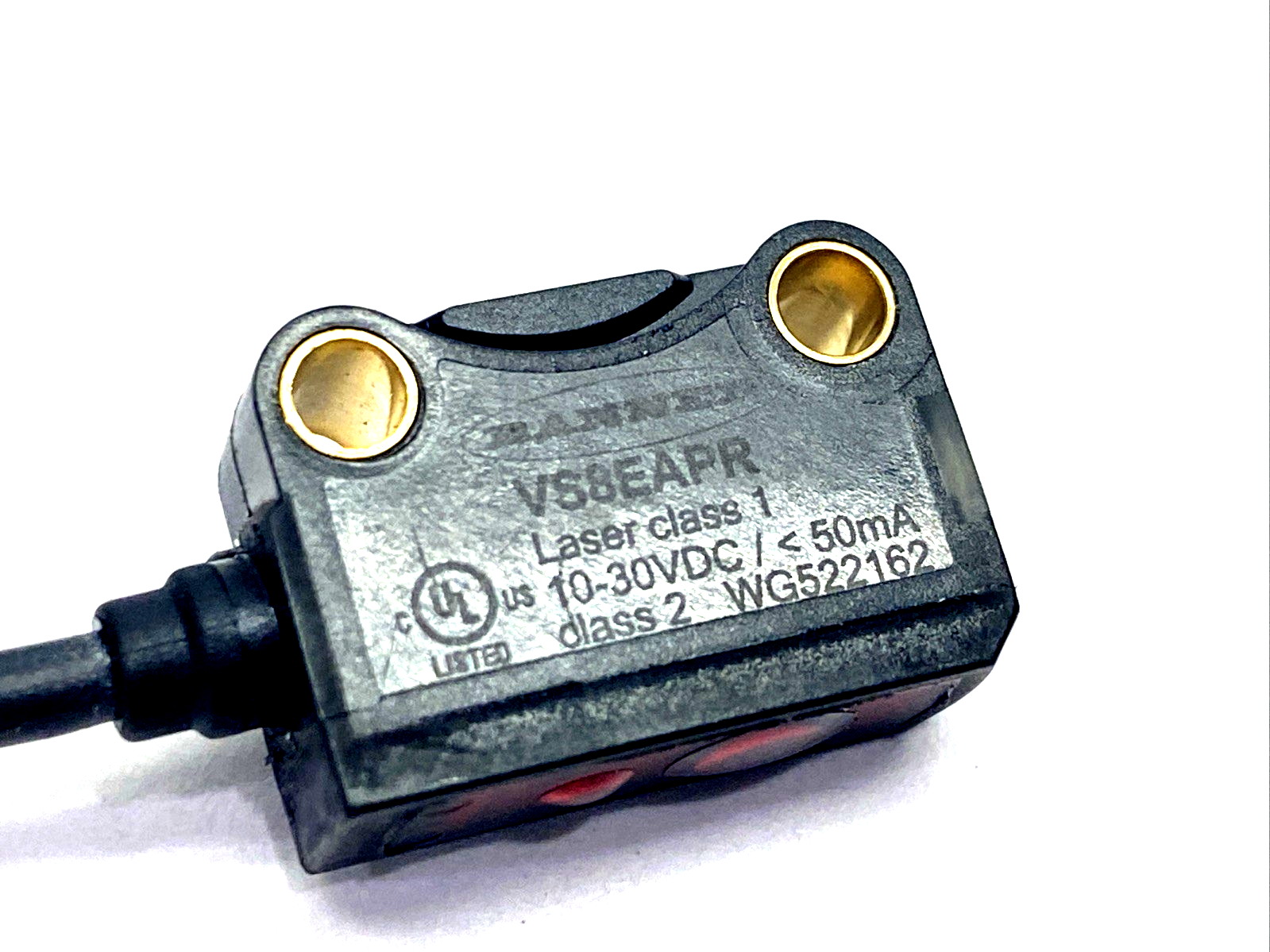 Banner VS8EAPR Precise Miniature Photoelectric Sensor Receiver 2m Cable 803484 - Maverick Industrial Sales
