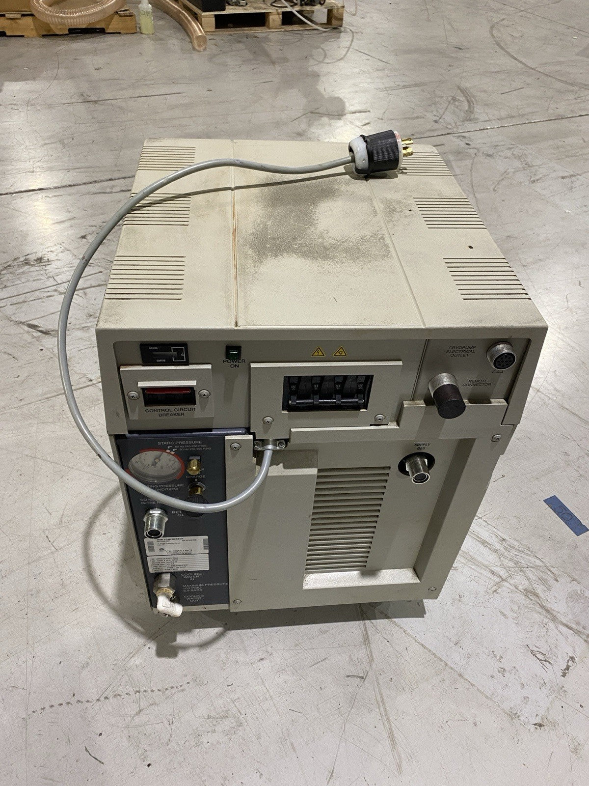CTI Cryogenics 8135901G001 9600 Series Compressor 380-460V Cracked Casing 3Ph - Maverick Industrial Sales