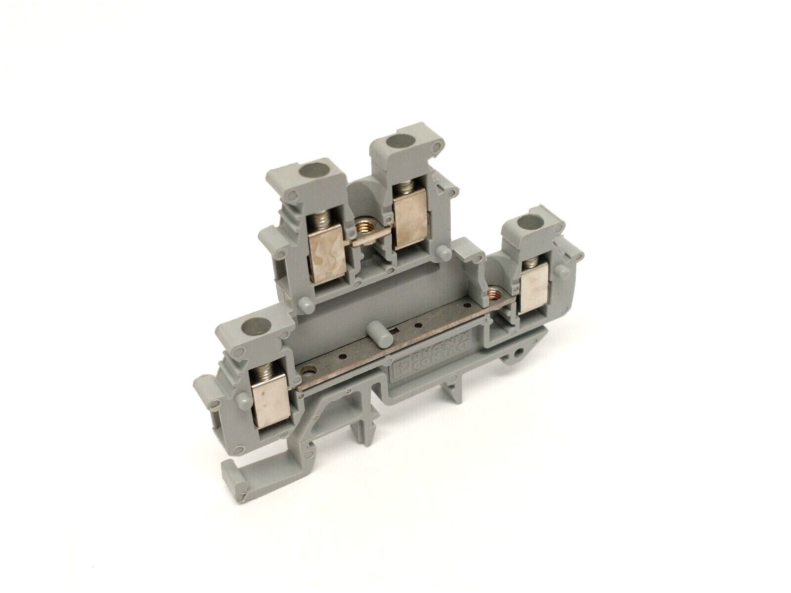 MBKKB 2,5,MBKKB,1414064 | Phoenix Contact MBKKB 2,5 Mini Feed-Through Terminal Block 1414064 LOT OF 5 - Used - Maverick Industrial Sales