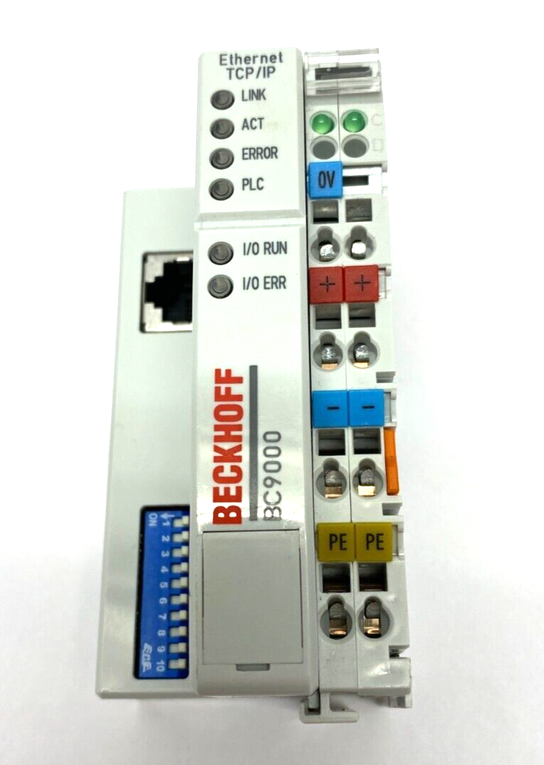 Beckhoff BC9000 Ethernet TCP/IP Bus Terminal Controller 24VDC - Maverick Industrial Sales