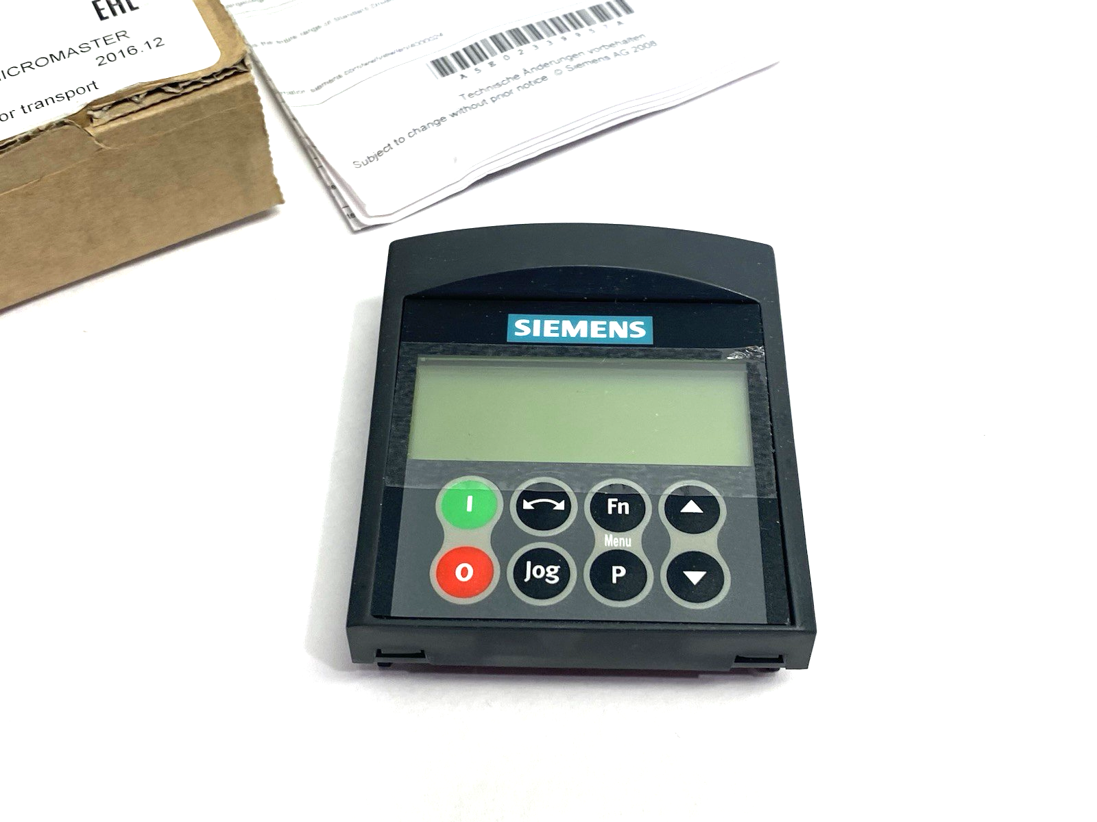 6SE6400-0AP00-0AA1 | Siemens MICROMASTER 4 Advanced Operator Panel (AOP) - New – Open box - Maverick Industrial Sales