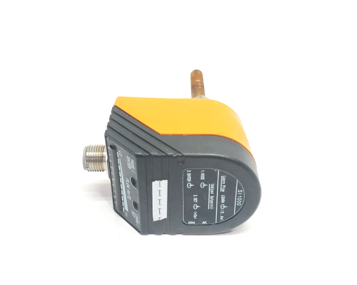 ifm SI1000 Flow Monitor SID10ADBFPKG/US M12 4-Pin 20-36VDC - Maverick Industrial Sales