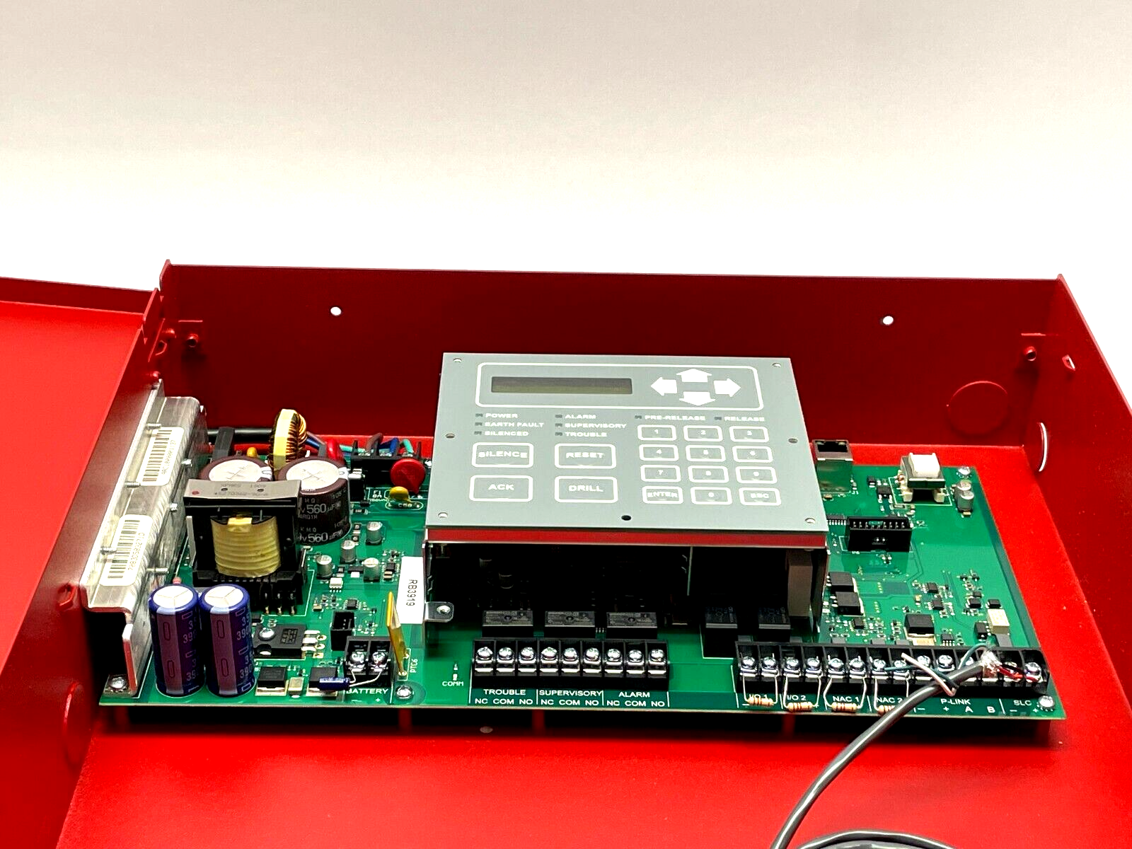 Potter Fire Alarm System Panel Subassembly w/ KEY - Maverick Industrial Sales