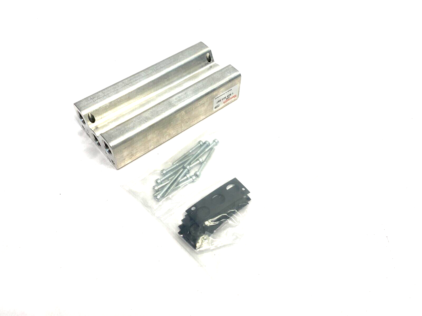 Bosch Rexroth 1825503897 Pneumatic Manifold Assembly Plate 6-Station - Maverick Industrial Sales