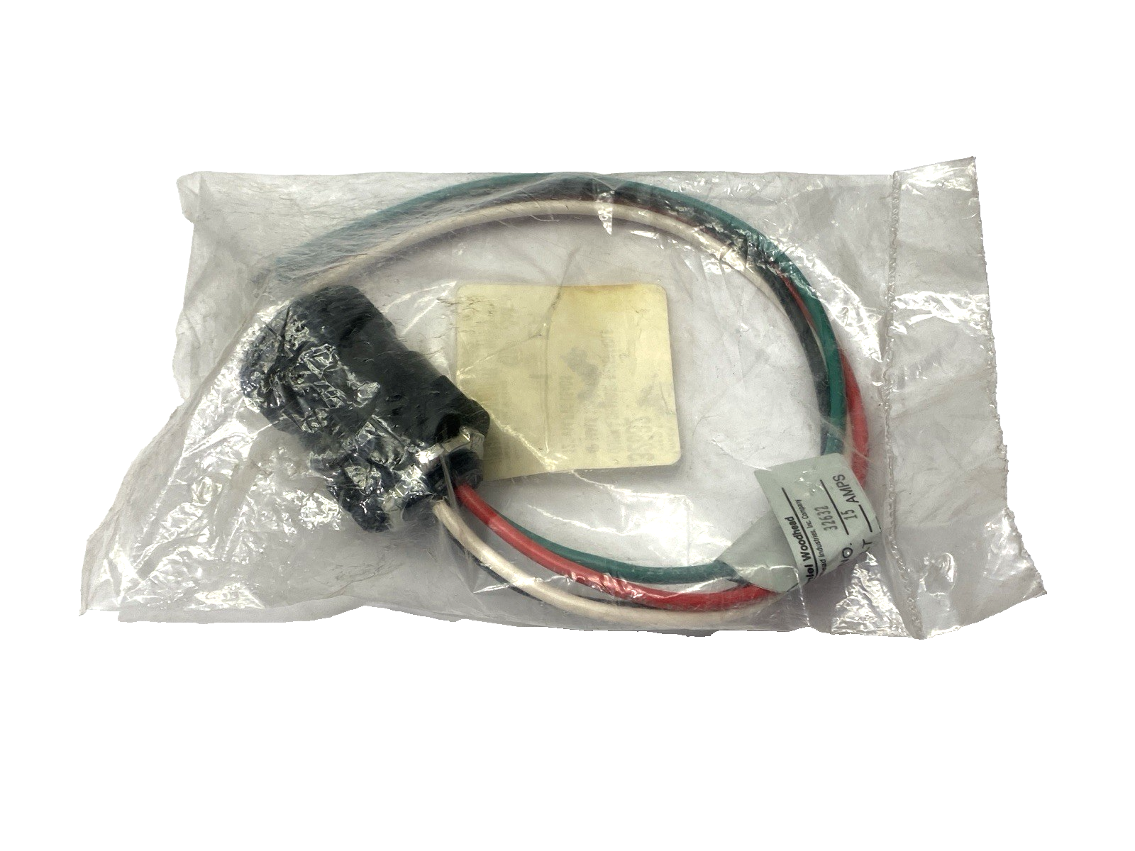 32632 | Woodhead Connectivity Quick Change Receptacle 4P Male 1/2" 12" Leads - New - Maverick Industrial Sales