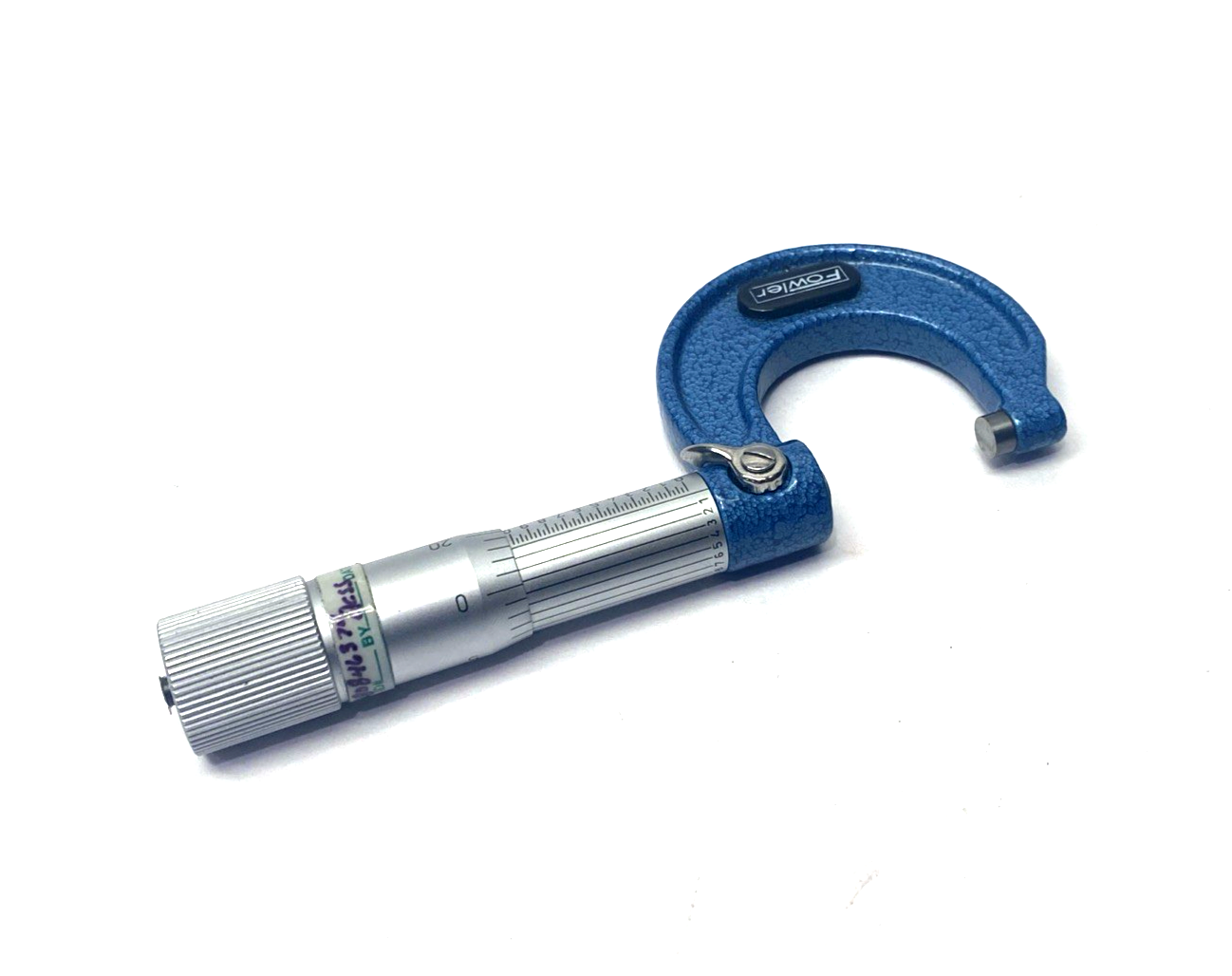 Fowler 52-248-001 Outside Micrometer 0"- 1", 0mm - 25mm 0.01mm Graduation 52-248 - Maverick Industrial Sales