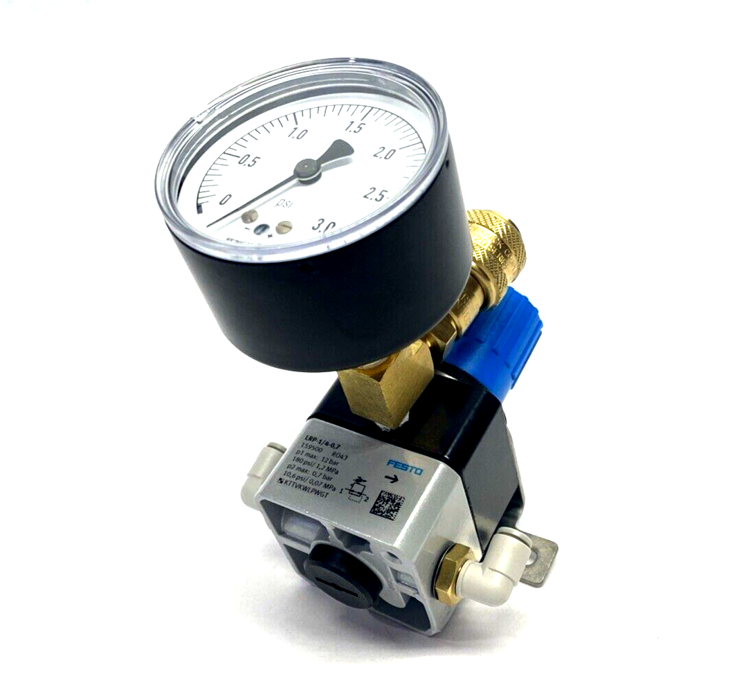 Festo LRP-1/4-0,7 Precision Pressure Regulator 159500 - Maverick Industrial Sales