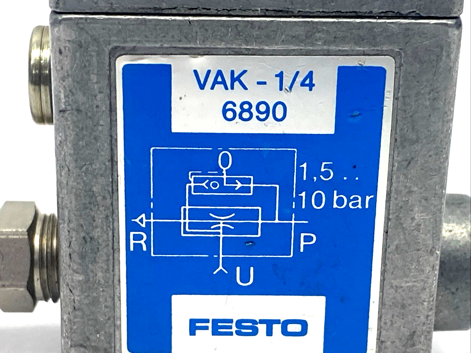 Festo VAK-1/4 Vacuum Generator G 1/4 6890 - Maverick Industrial Sales