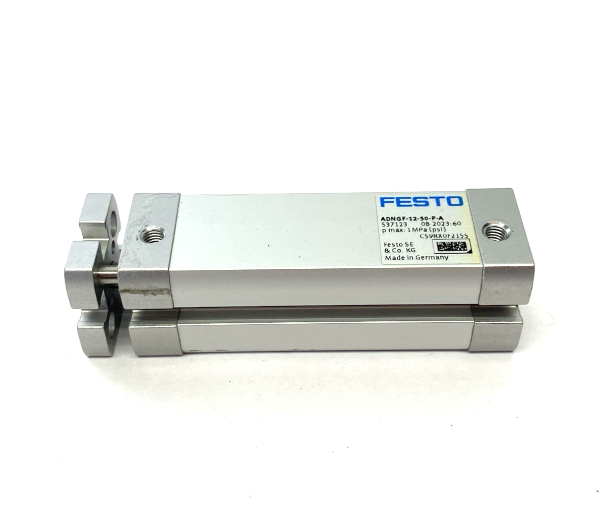 Festo ADNGF-12-50-P-A Compact Pneumatic Cylinder 12mm Bore 50mm Stroke 537123 - Maverick Industrial Sales
