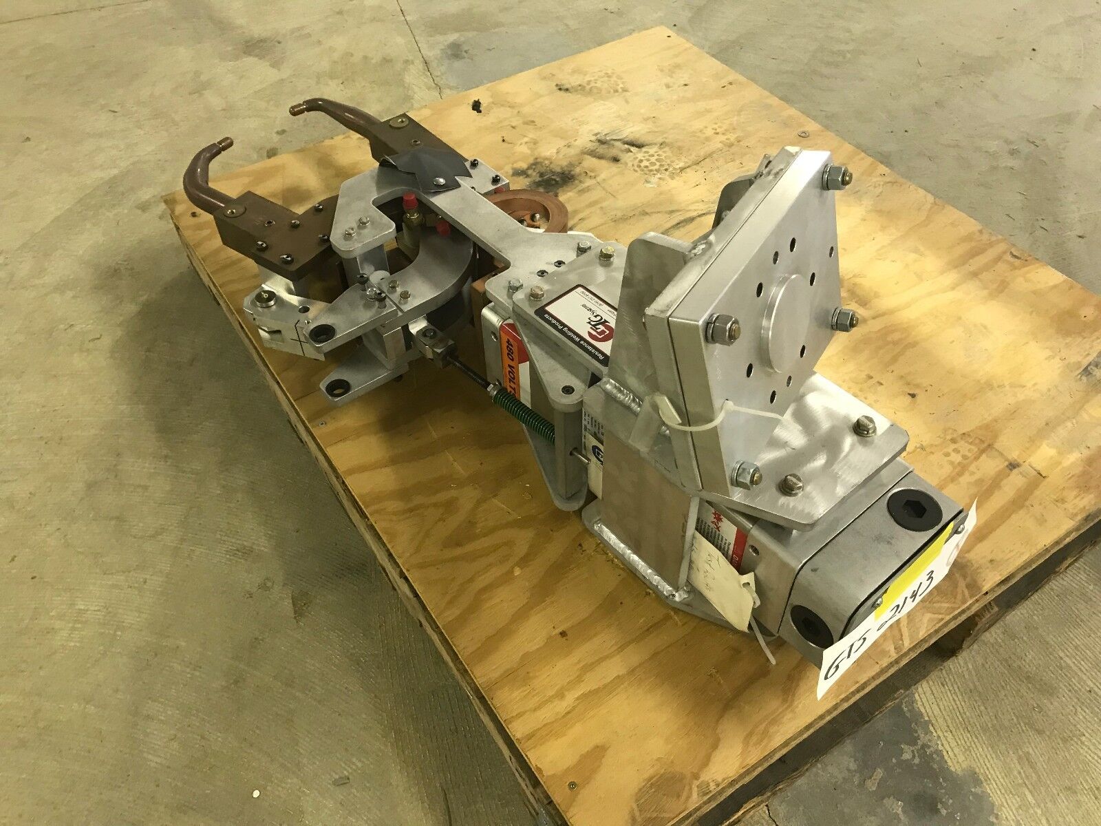 TG Systems GTS 2143 Weld Gun Robot Welder Resistance Welding Robotic Spot Weld - Maverick Industrial Sales