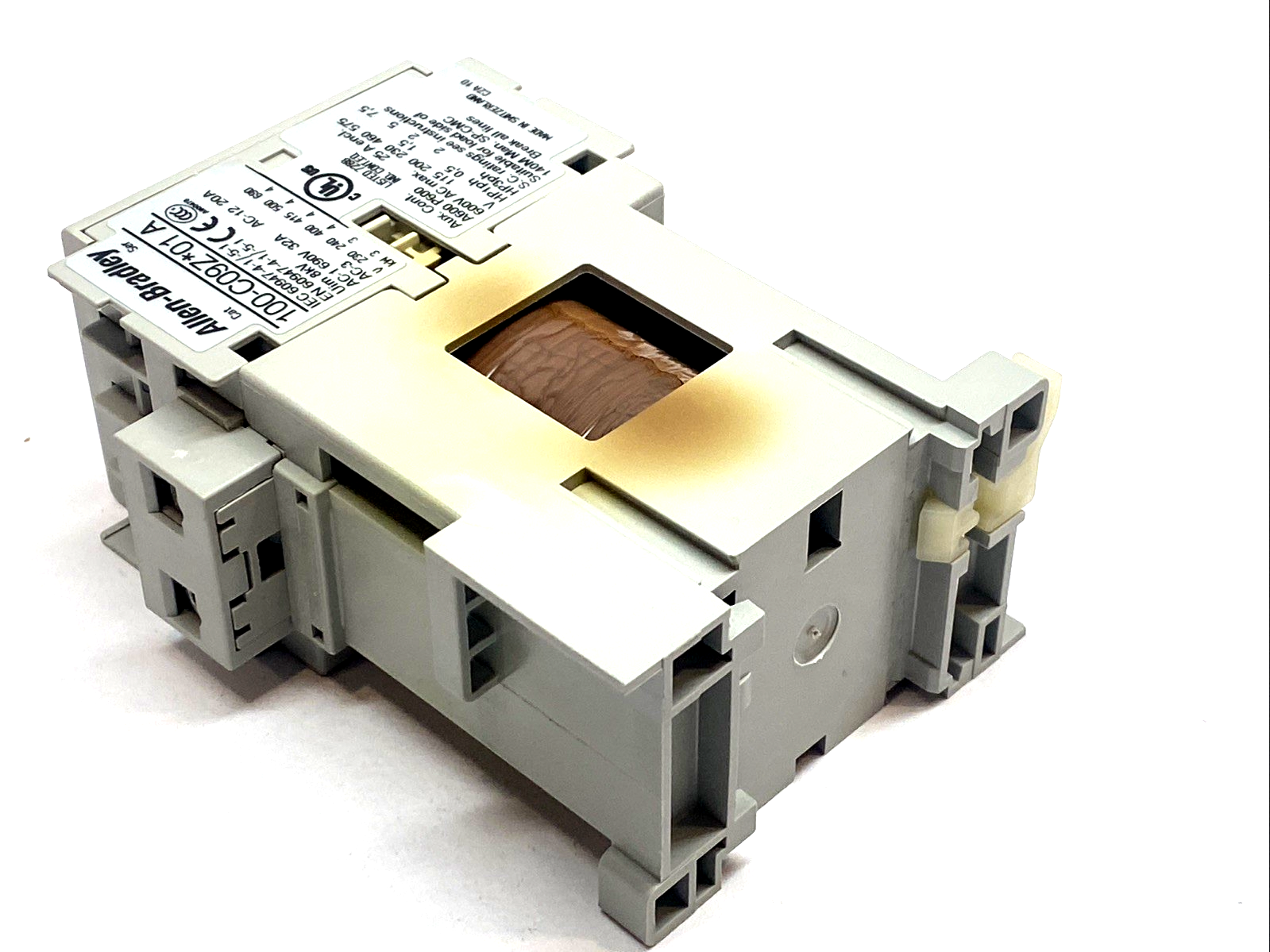 100-C09ZJ01 | Allen‑Bradley 9A 3‑Pole Contactor 24V DC Coil 600V AC IEC - Used - Maverick Industrial Sales