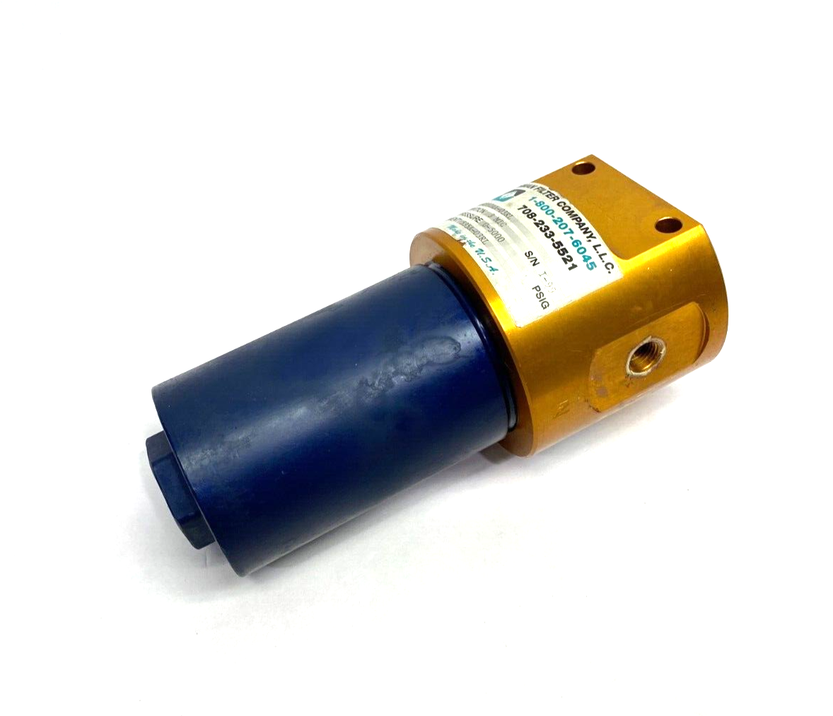 Norman Filter 4532AA-03RL High Pressure T-Type Filter 3 Micron - Maverick Industrial Sales