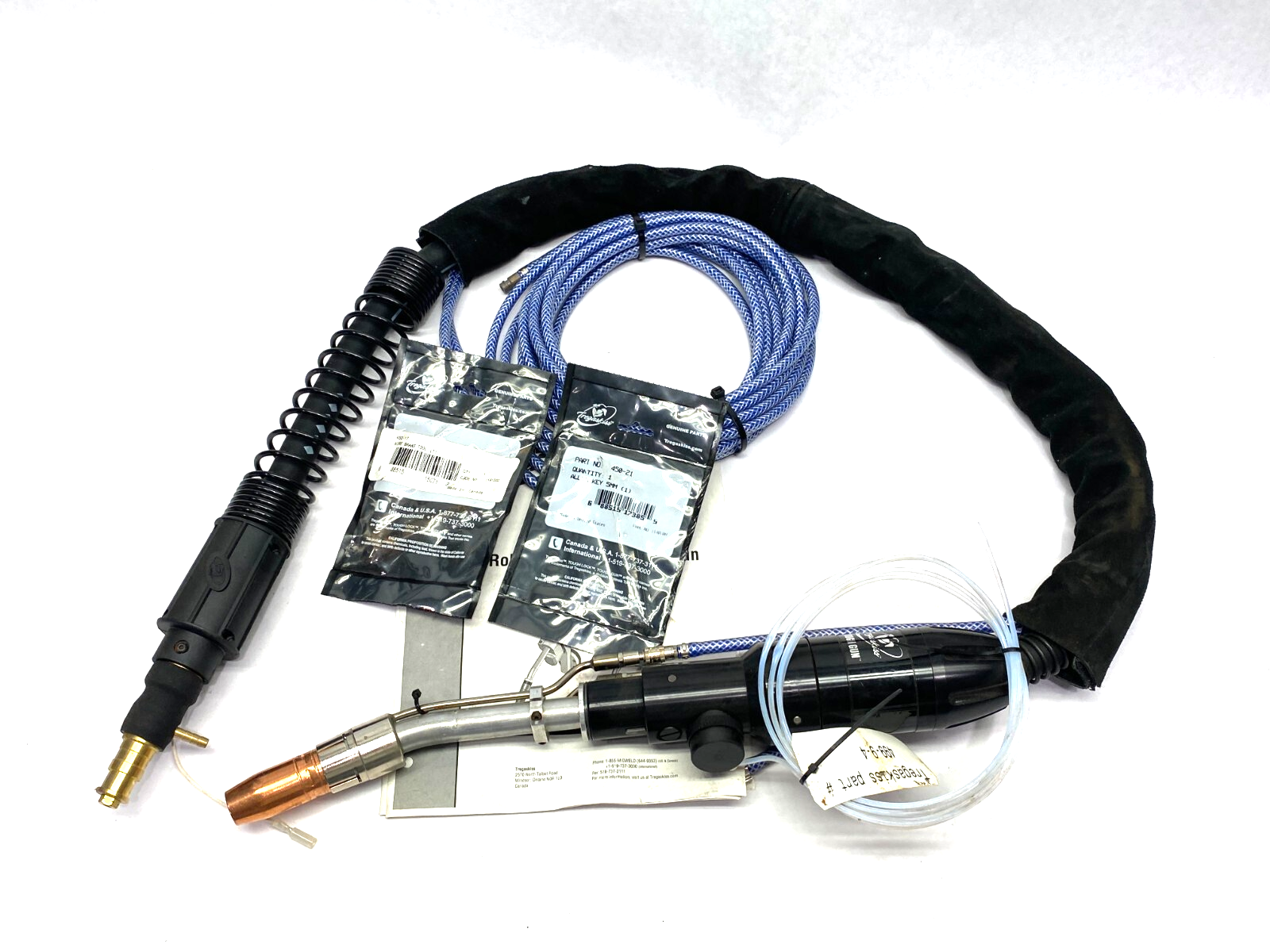 Tregaskiss RA11CA1AA1DM TOUGH GUN CA3 Robotic Air-Cooled MIG Gun - Maverick Industrial Sales