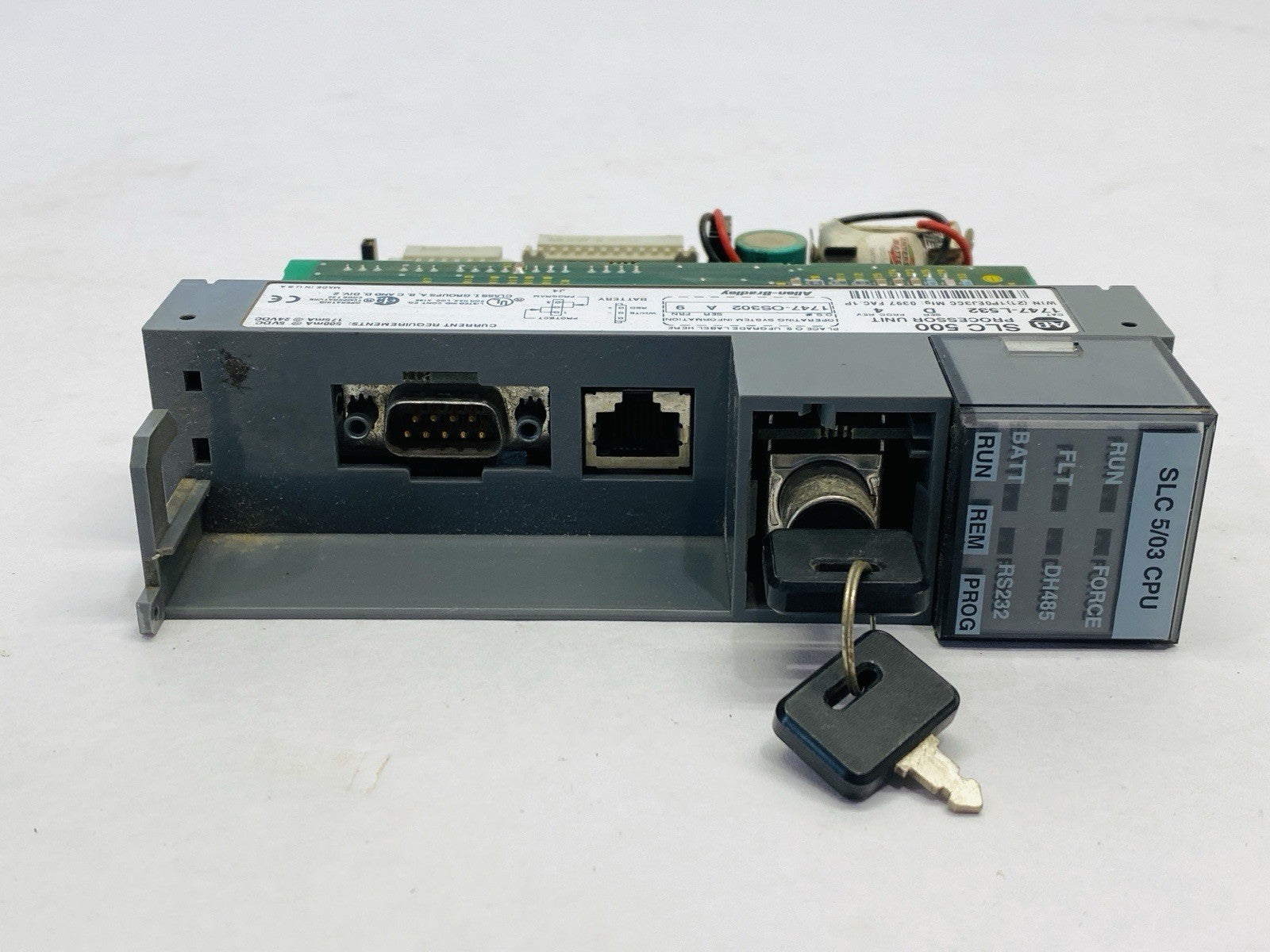 Allen Bradley 1747-L532 Ser D SLC 500 Processor Unit 1747-OS302 Ser A - Maverick Industrial Sales