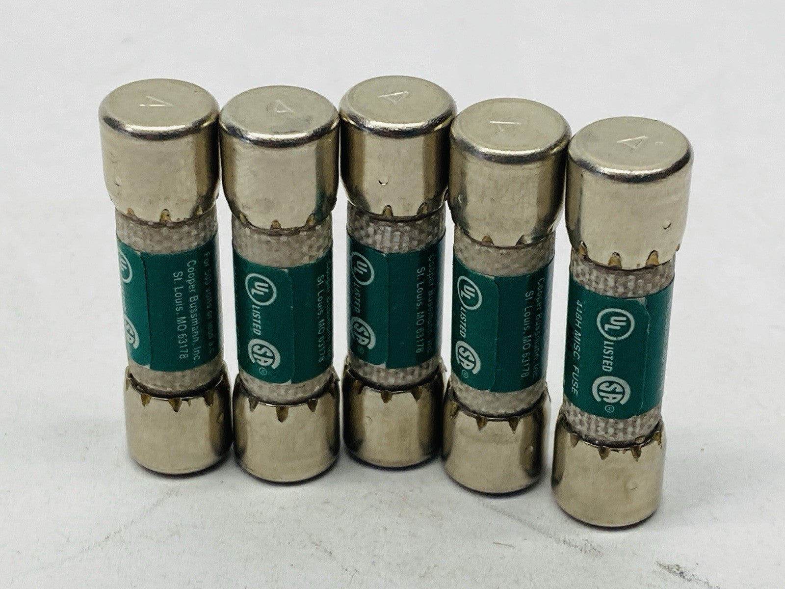 Cooper Bussmann FNQ-16/10 Tron Time Delay Fuse 1-6/10A 500VAC LOT OF 5 - Maverick Industrial Sales