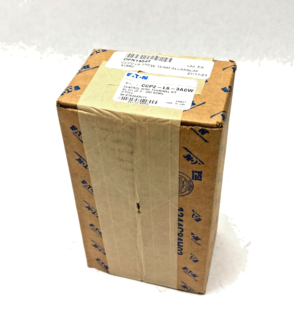 Eaton CCP2-L6-3ACW Bussmann Series CCP/CCD Terminal Wire Control Kit - Maverick Industrial Sales