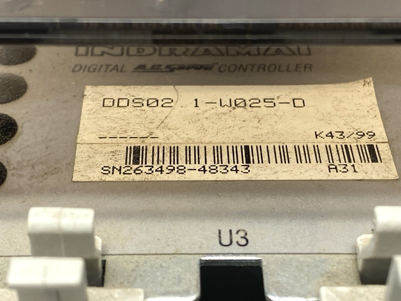 Indramat DDS02.1-W025-D Digital AC Servo Controller - Maverick Industrial Sales