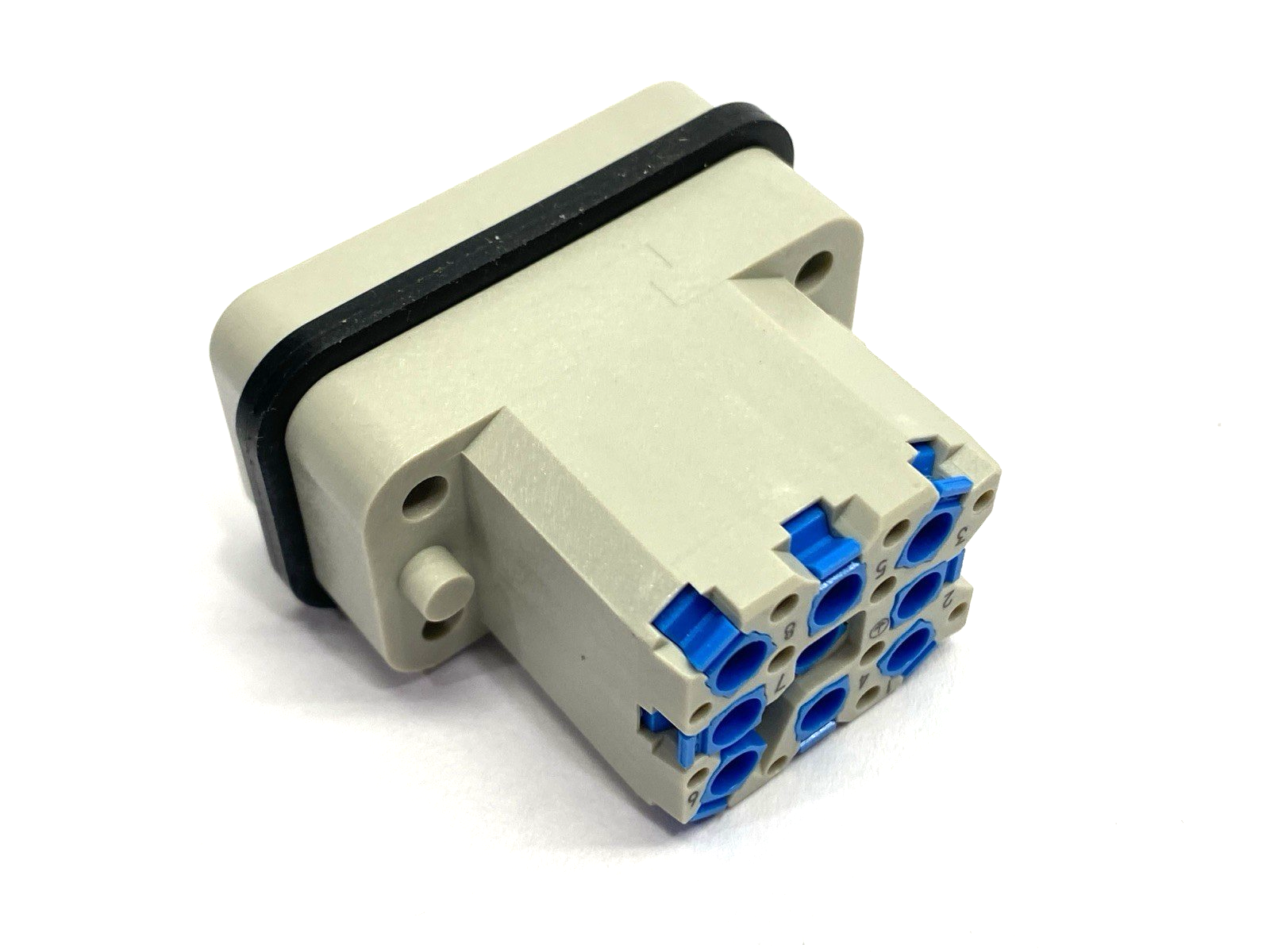 Harting 09120082633 Quick-Lock Heavy Duty Power Connector Han Q8/0-M-QL - Maverick Industrial Sales