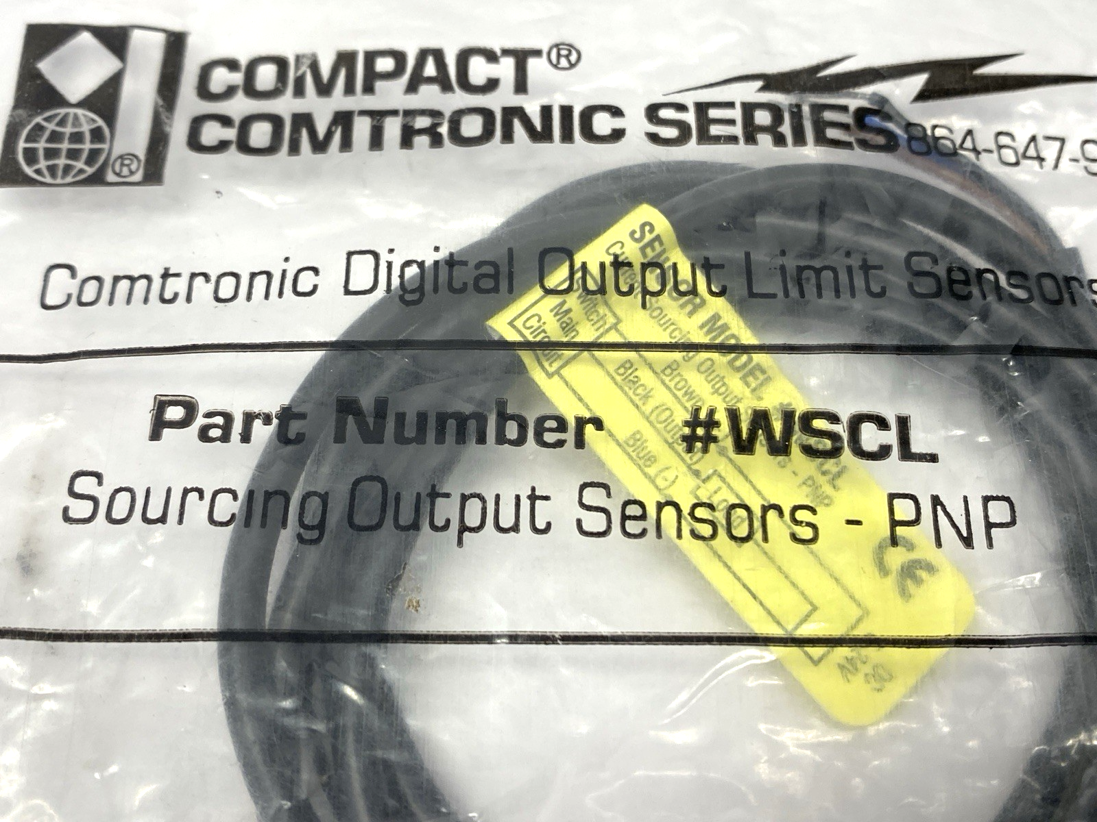 WSCL | Compact Comtronic Limit Sensor 1m - New - Maverick Industrial Sales