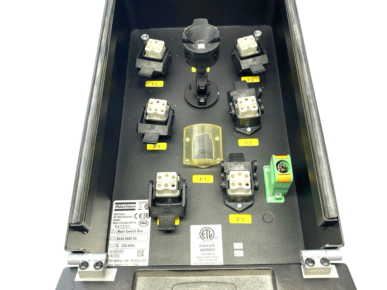 Atlas Copco 8435 5660 00 Power Focus 8 Main Switch Box, Nutrunner multispindle - Maverick Industrial Sales