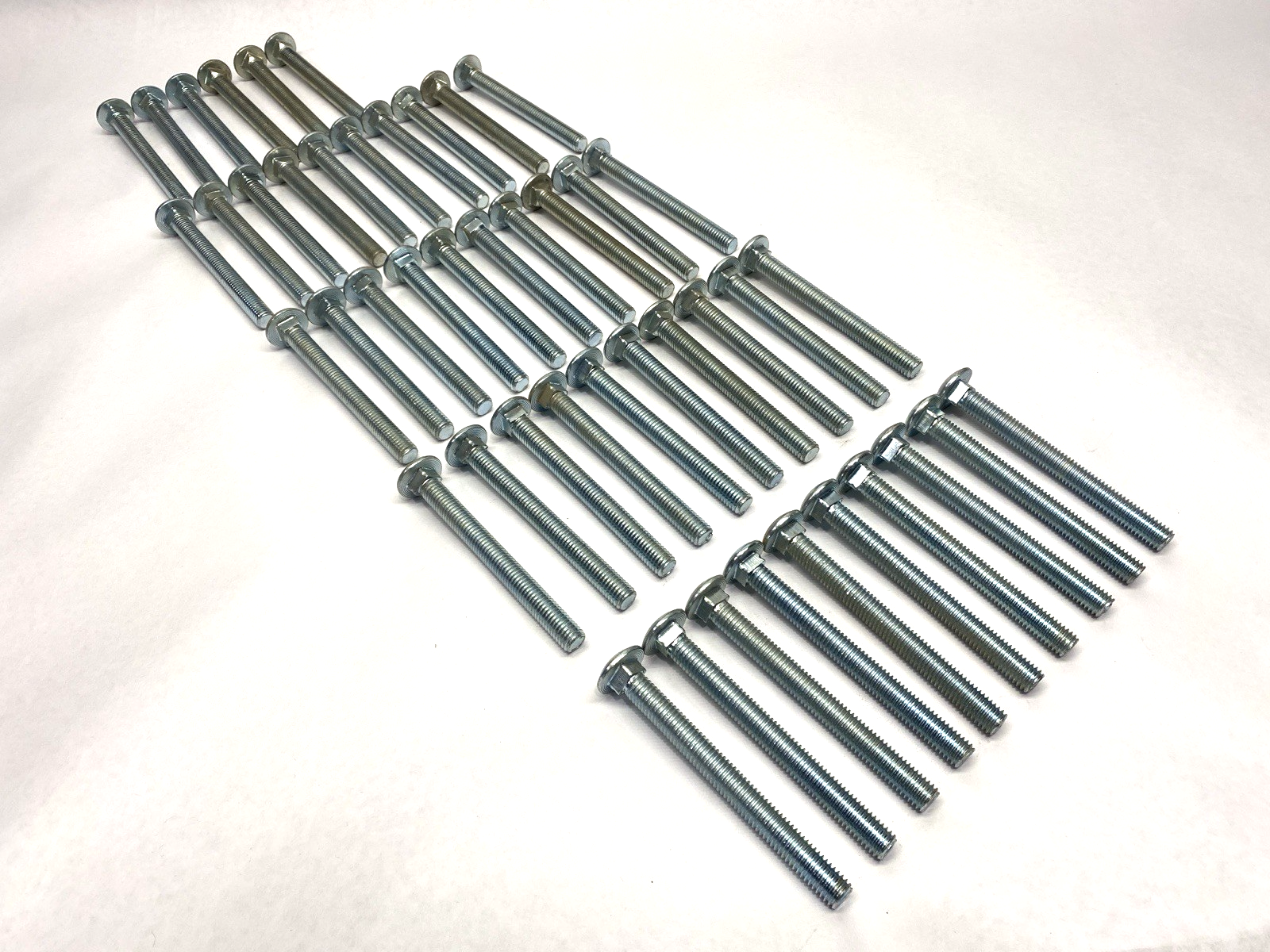 1/2"-13 x 5" Carriage Bolt Grade 2 LOT OF 46 SHELFWARE - New – Open box - Maverick Industrial Sales