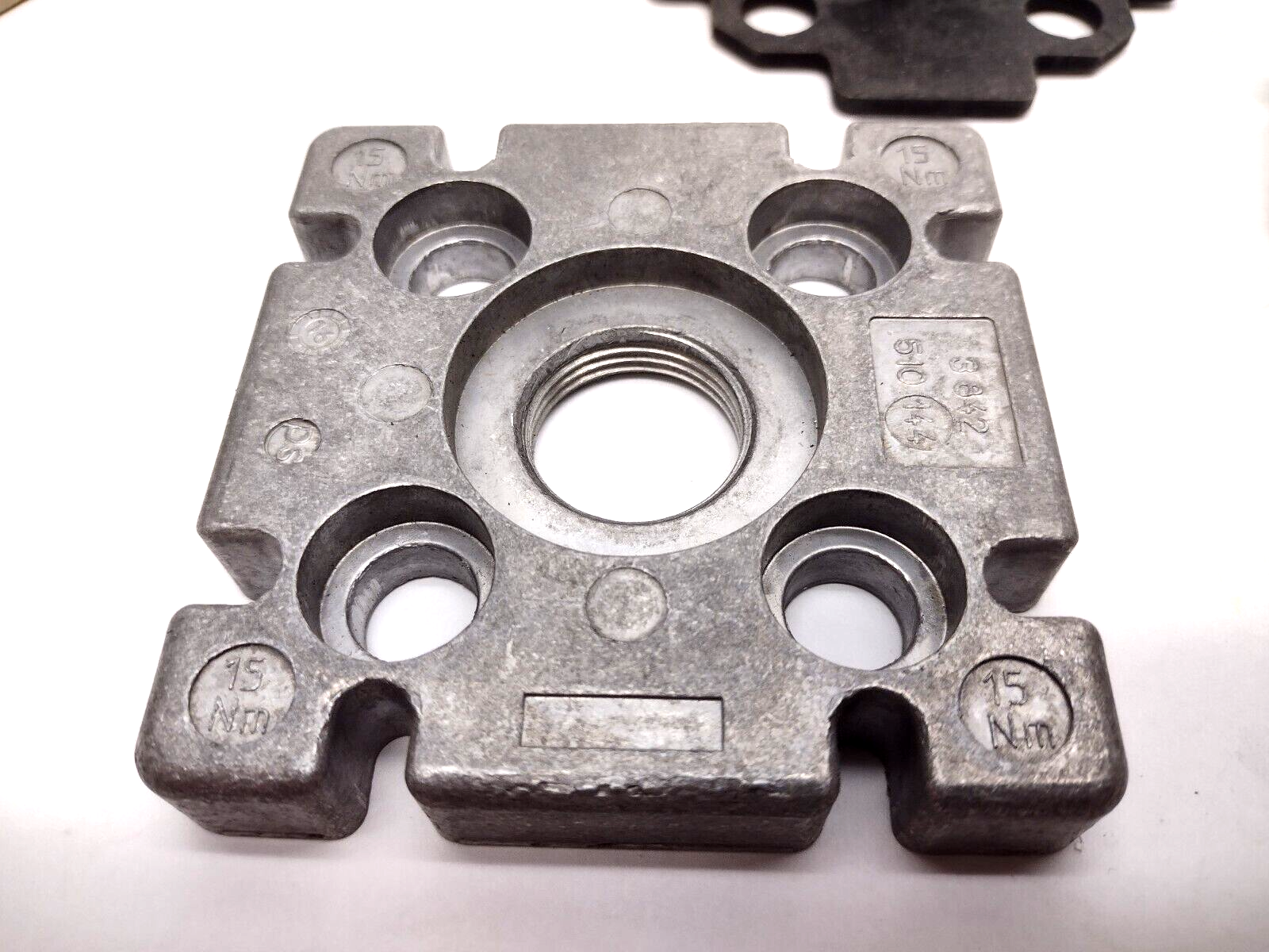 Bosch Rexroth 38425223898 Flanged Plate Flanschplatte - Maverick Industrial Sales