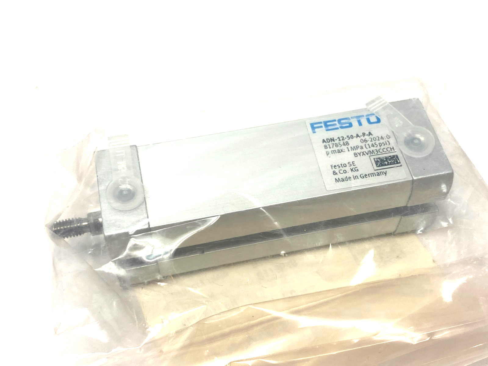 Festo ADN-12-50-A-P-A Compact Cylinder 12mm Bore 50mm Stroke 8178548 - Maverick Industrial Sales