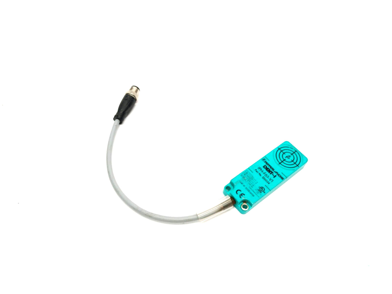 IPH-F61-V1, 126054 | Pepperl+Fuchs IPH-F61-V1 DENT-I RFID Read/Write Device M12 4-Pin 126054 - Used - Maverick Industrial Sales