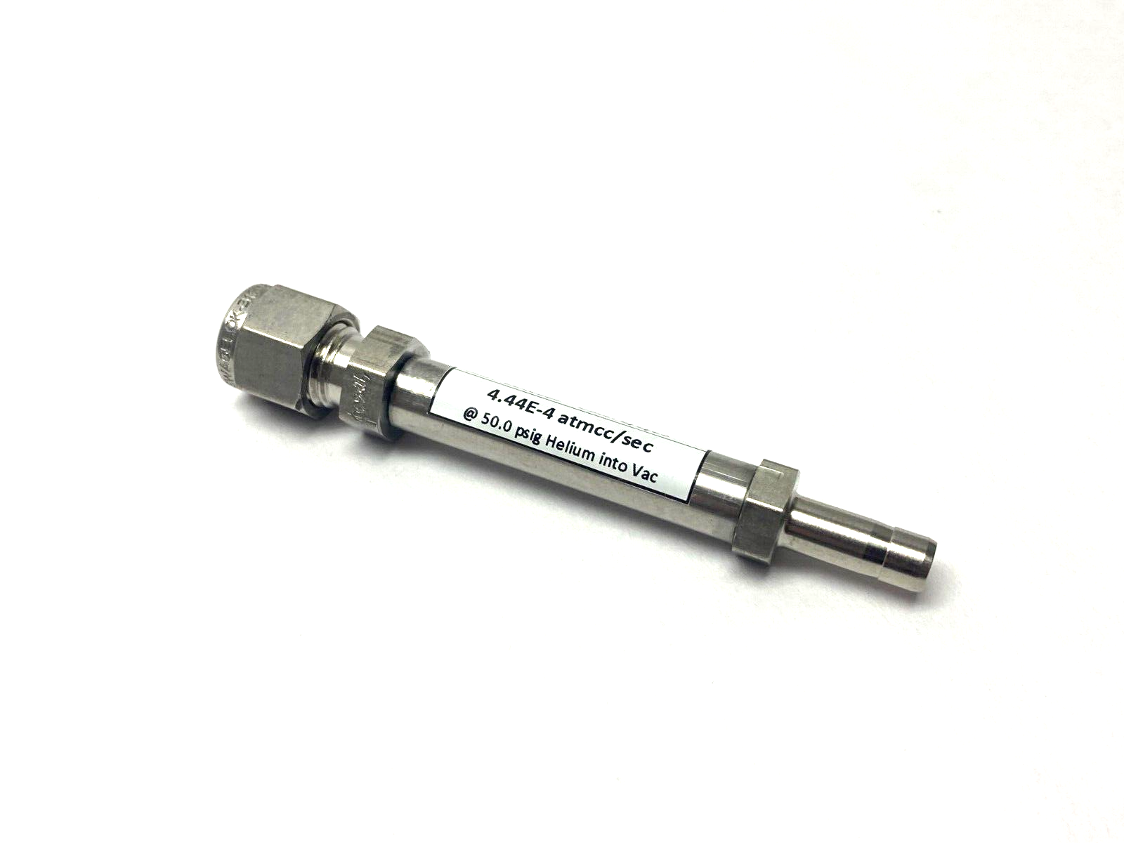 Inficon SPC-2016-G1 Helium Leak Detection Vacuum Jet Nozzle 4.44E-4 atmcc/sec - Maverick Industrial Sales