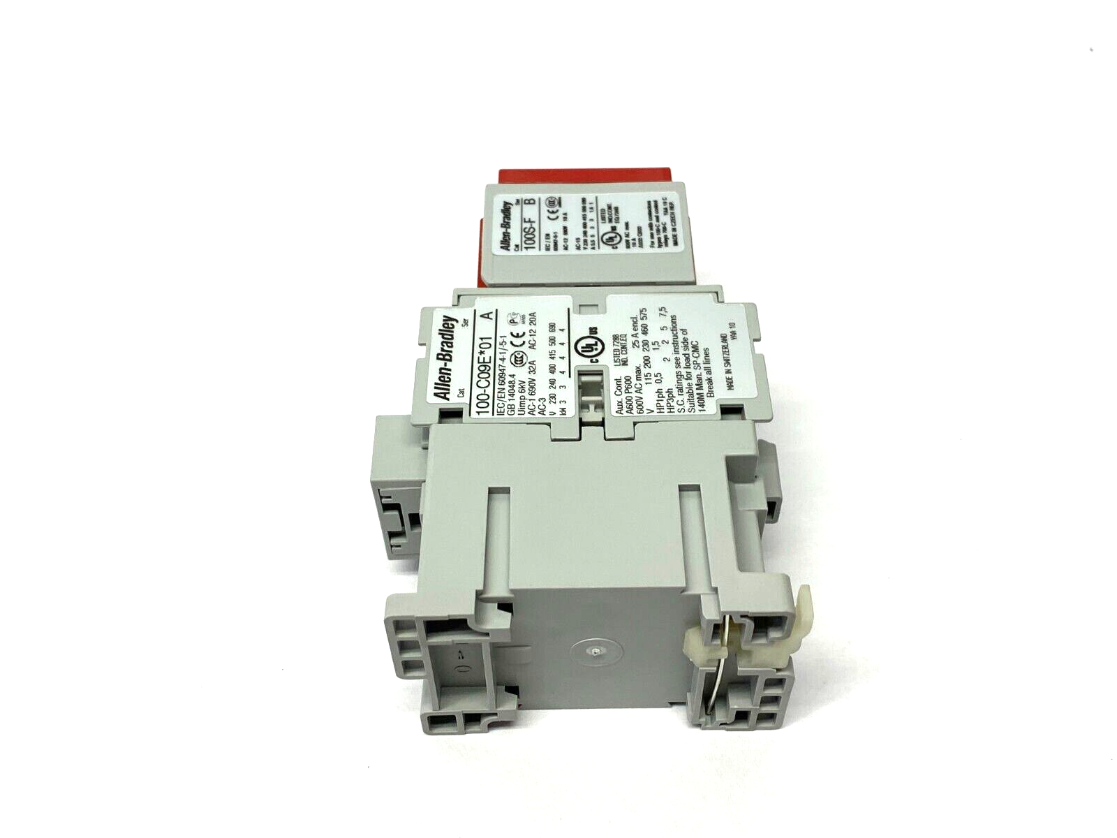 Allen Bradley 100S-C09EJ23C Ser. A Guardmaster Safety Contactor 2 NO, 3 NC - Maverick Industrial Sales
