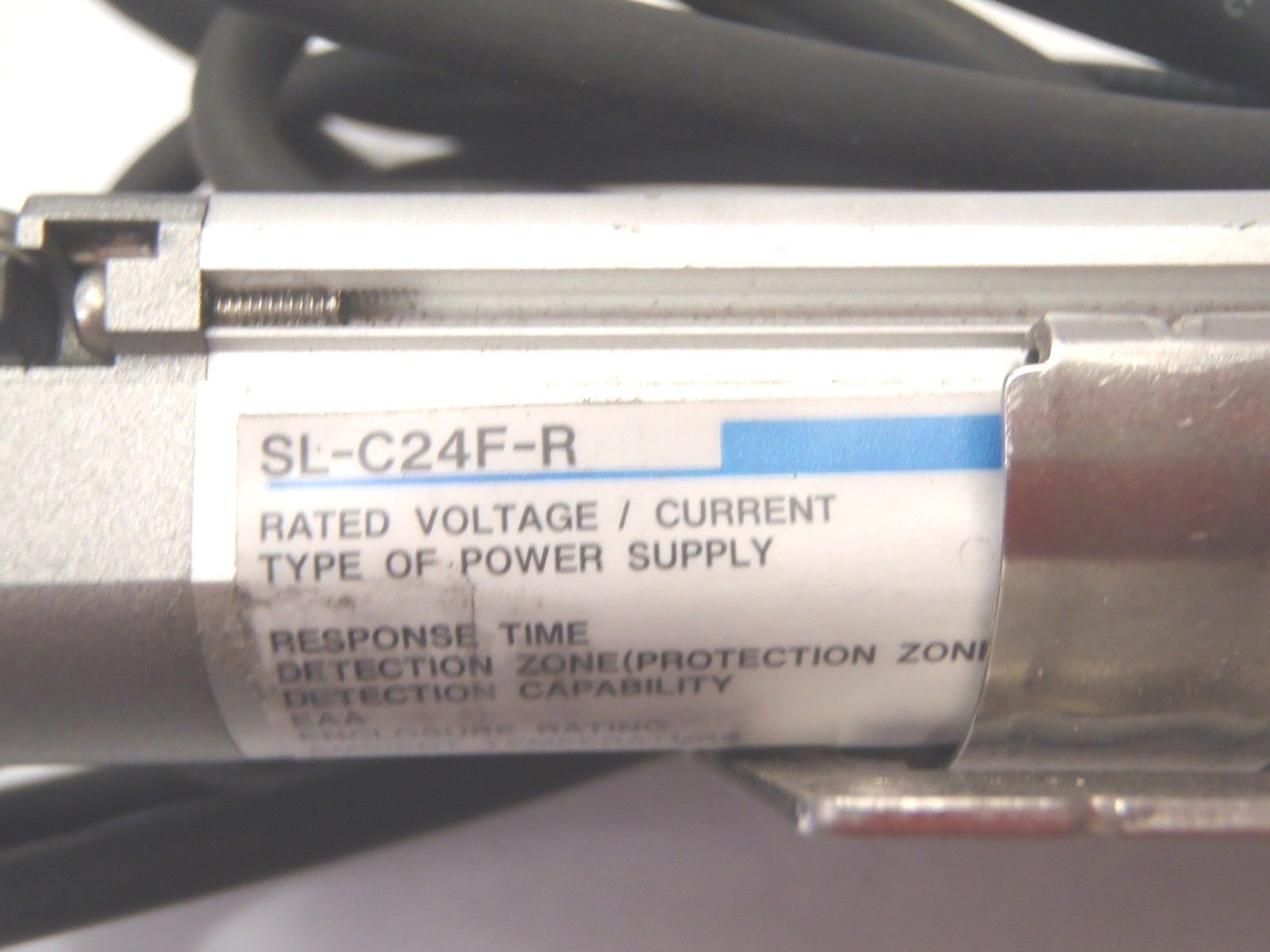 Keyence SL-C24F-T Transmitter and SL-C24F-R Receiver Light Curtain Set w/Cables - Maverick Industrial Sales