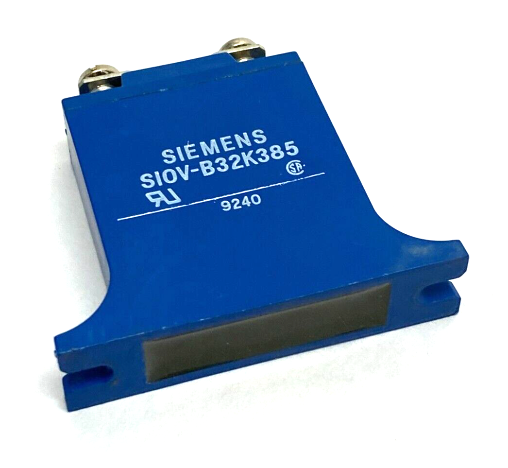 Siemens S10V-B32K385 Base-Mounted Miniature Varistor BLUE 2-Pole - Maverick Industrial Sales