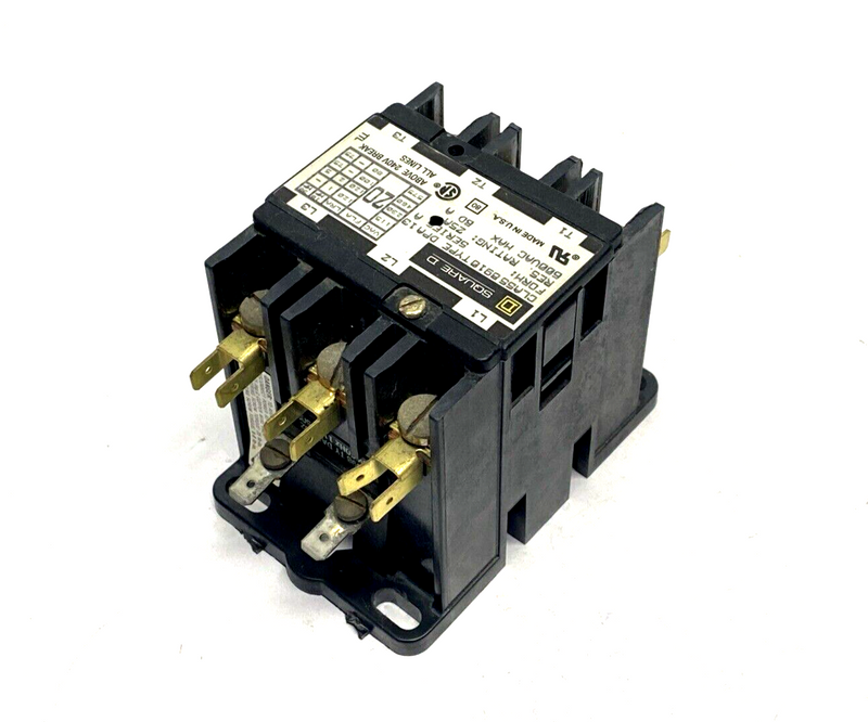 Square D 8910 Contactor 8910 DPA13 Ser. A 3P 20A 9998DA1V09 Coil - Maverick Industrial Sales