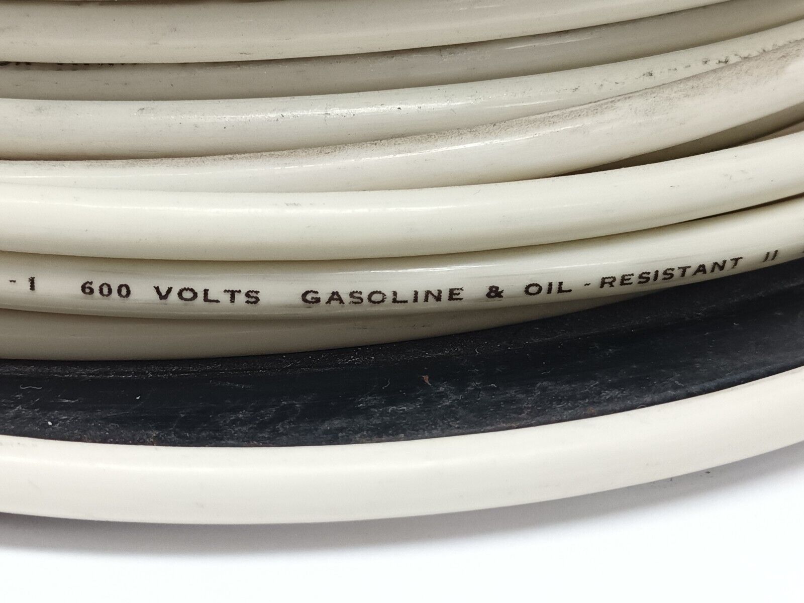 8 AWG 600V Stranded White Wire Type THHN Or THWN Gasoline & Oil Resistant 20' FT - Maverick Industrial Sales