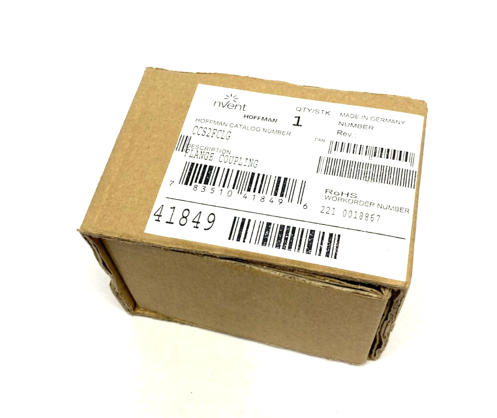 Hoffman CCS2FCLG nVent Flange Coupling Joint for Aluminum Arm 45x60mm White - Maverick Industrial Sales
