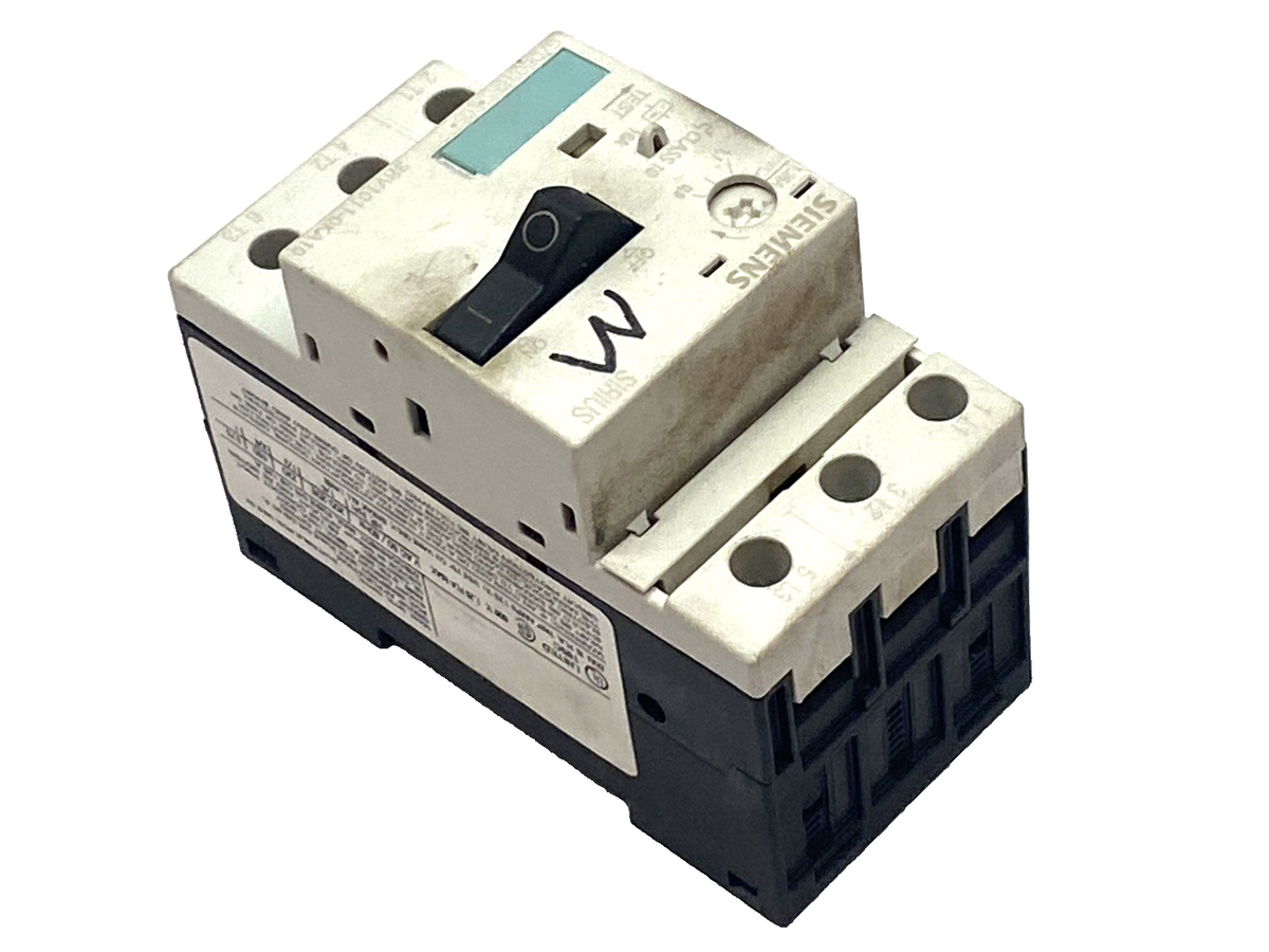 3RV1011-0KA10 | Siemens Sirius Motor Protection Circuit Breaker 3-Pole - Used - Maverick Industrial Sales