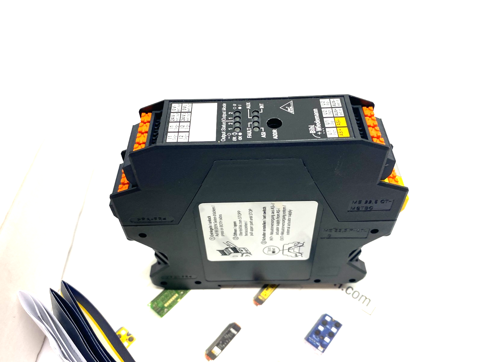 Bihl+Wiedemann BWU1412 AS-i Analog Module, 2 Analog Outputs 15551 - Maverick Industrial Sales