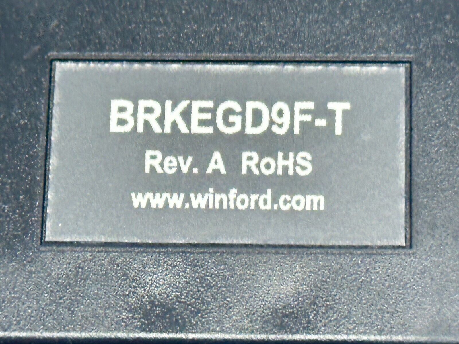 Winford BRKEGD9F-T DB9 Female Breakout Board Spring Terminals Thumb Screws - Maverick Industrial Sales