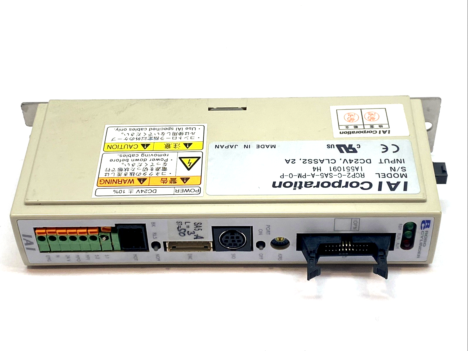 RCP2-C-SA5-A-PM-0-P | IAI ROBO Cylinder Controller 24VDC PNP - For parts or not working - Maverick Industrial Sales