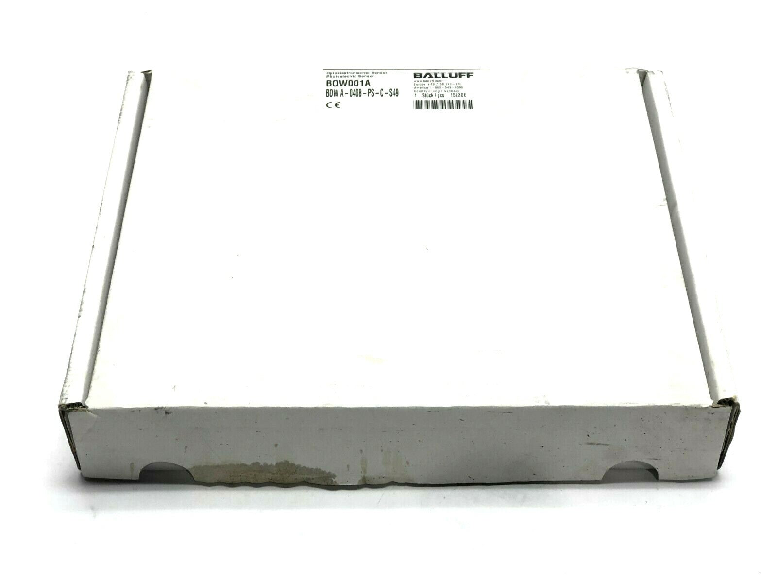 Balluff BOW A-0408-PS-C-S49 Optical Window Sensor BOW001A - Maverick Industrial Sales