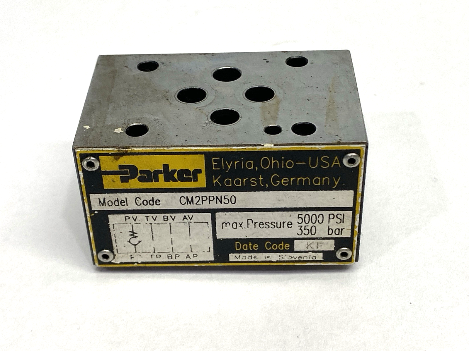 Parker CM2PPN 50 Pneumatic Check Sandwich Valve - Maverick Industrial Sales