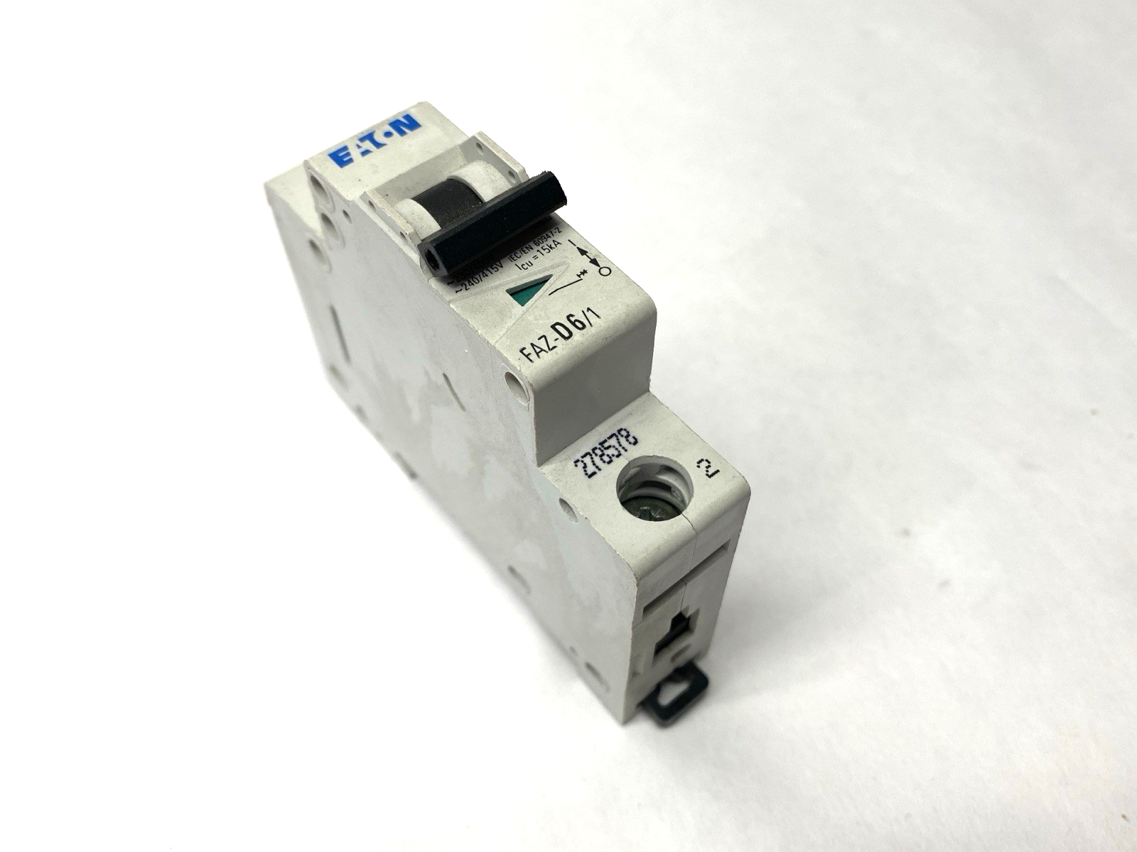 FAZ-D6/1 | Eaton Miniature Circuit Breaker 1 Pole 6A - Used - Maverick Industrial Sales