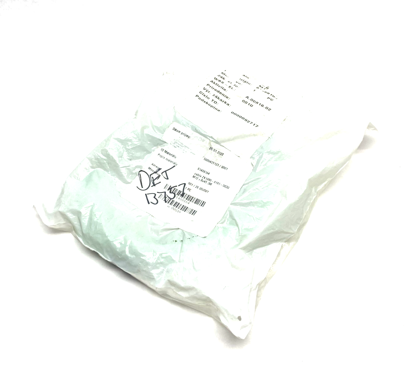 Beckhoff ZK1090-6191-0030 EtherCAT Double Ended Cable PUR AWG22 - Maverick Industrial Sales