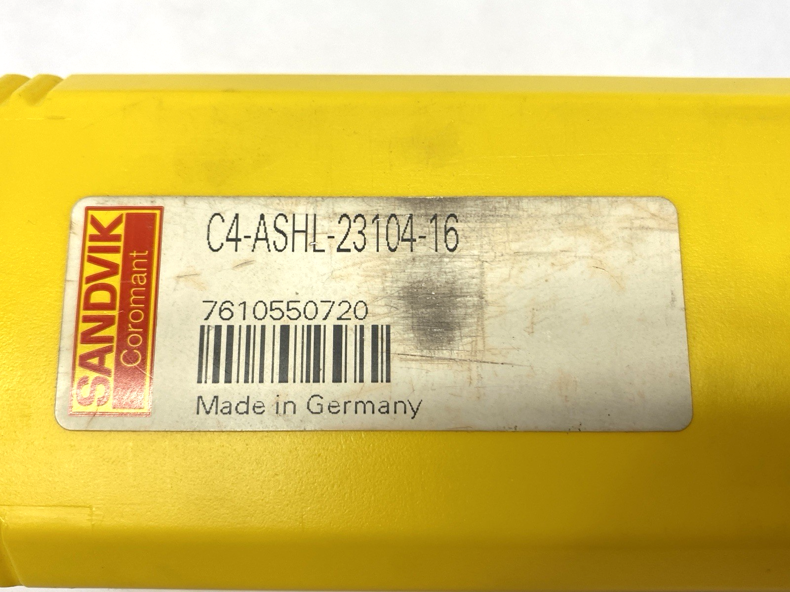 C4-ASHL-23104-16 | Sandvik Coromant Capto® to Rectangular Shank Adaptor 6078851 - New – Open box - Maverick Industrial Sales