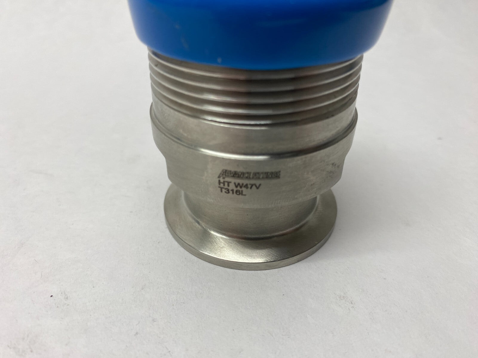 A21MP-1.5-PL-316L | Advance Fittings Hygienic Clamp to Male NPT Thread Fitting - New Other - Maverick Industrial Sales