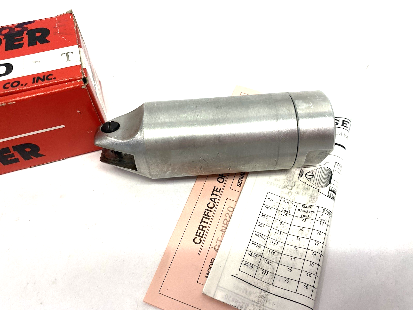 GT-NR20 | Vessel Hand Held Air Nipper - Used - Maverick Industrial Sales