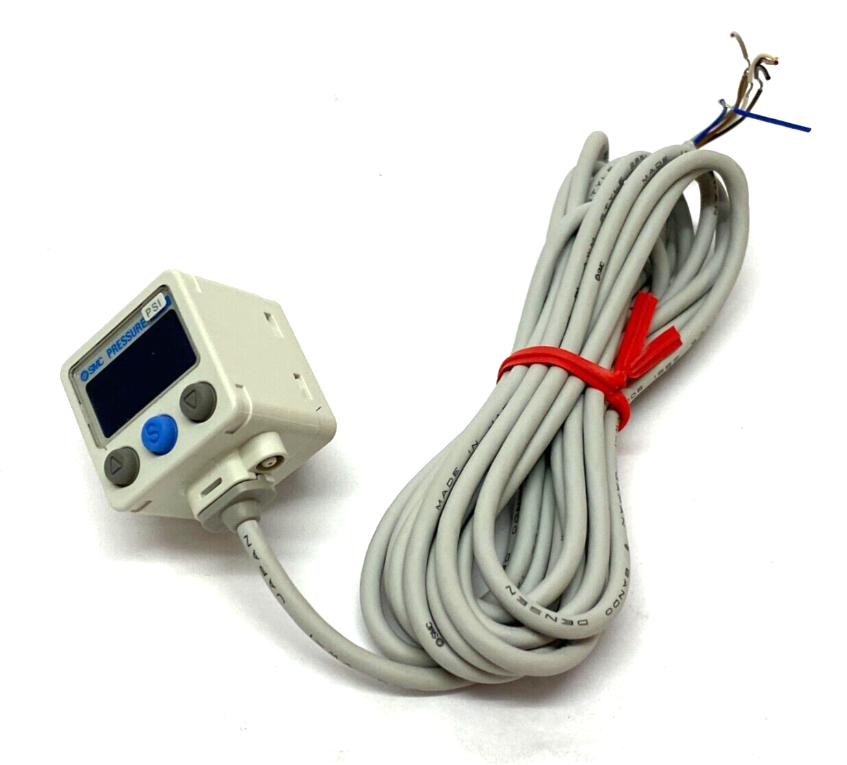 SMC ZSE40A-N01-T-P-X501 Digital Vacuum Pressure Switch 12~24VDC 0~14.69psi - Maverick Industrial Sales