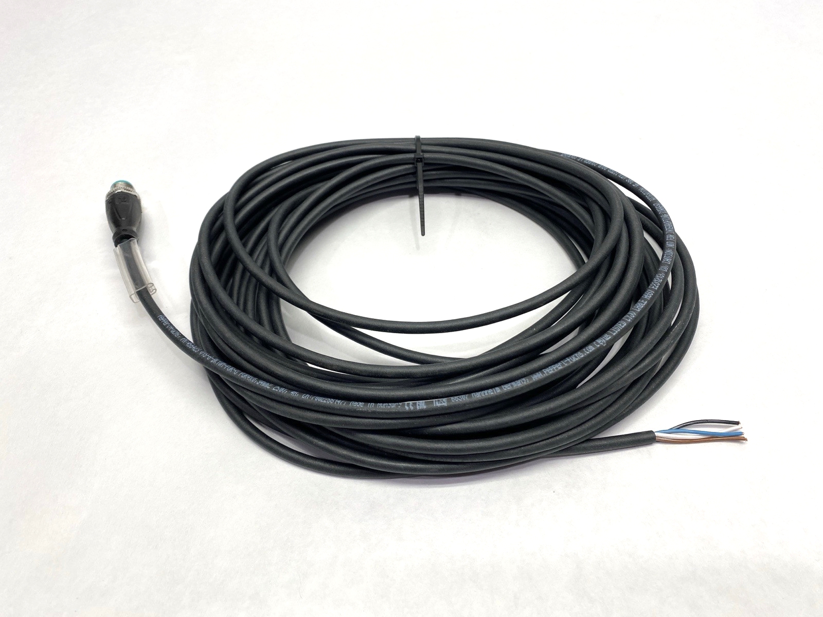 Pepperl+Fuchs 456423 Single-Ended M12 Male Cordset V1S-G-BK10M-PUR-U - Maverick Industrial Sales
